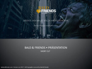 Bald & Friends Präsentation Seite 1